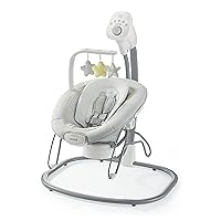 Vista 1 de Graco Sway2Me Portable Baby Swing and Bouncer Seat with Music, Sounds, and Adjustable Settings, Watson Collection