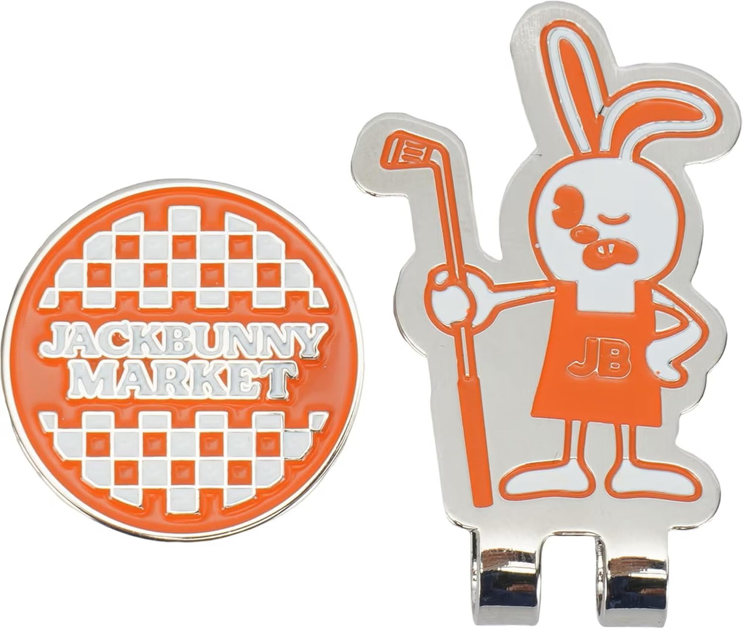 Jack Bunny 262-5184302 120_Navy FR Marker [Rabbit Series] (Apron Rabbit, Magnetic) / Golf Ball