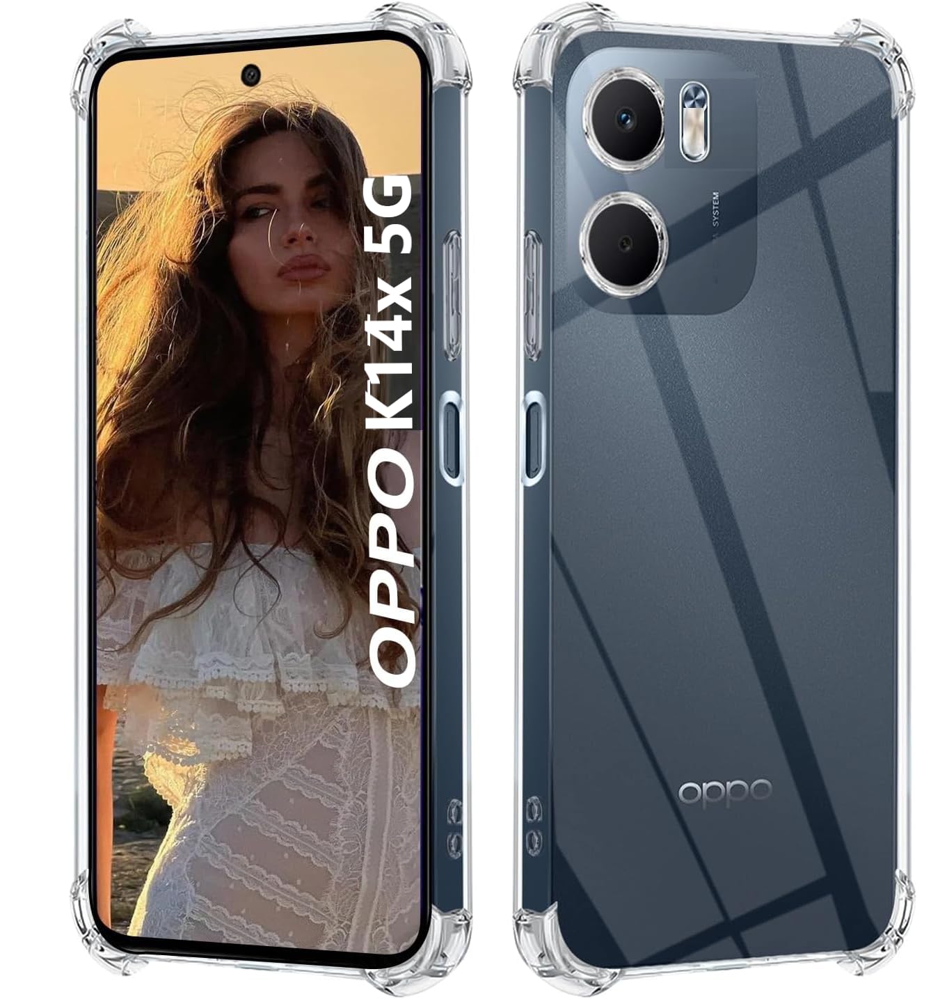 Realme 9i Case - Transparent Bumper Cover -30