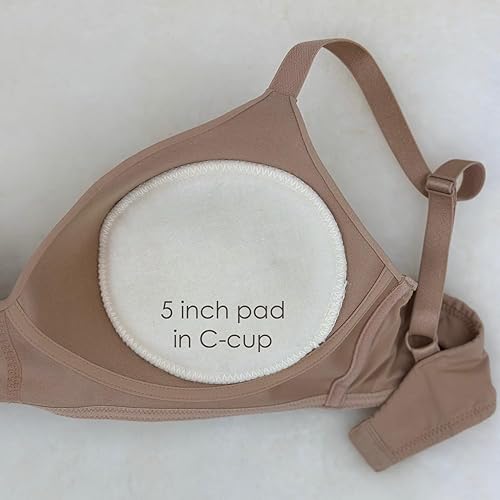 Miniatura 6 de Almohadillas de lactancia de lana merina, estilo softline, grosor regular, tamaño XS - 5 pulgadas de diámetro