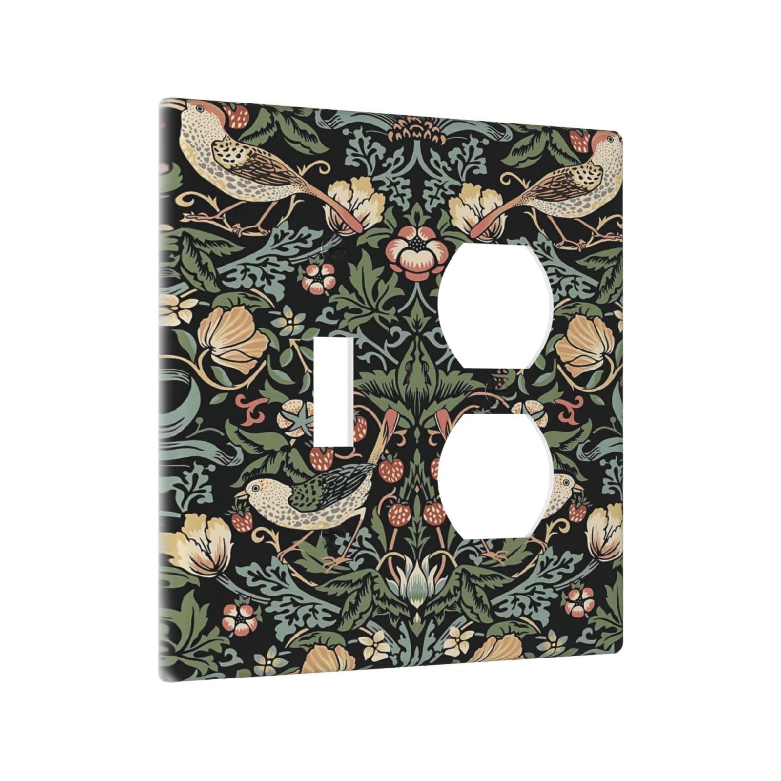 Vintage Birds Wall Plates - Decorative Outlet Covers -2 Vintage Birds Wall Plates - Decorative Outlet Covers -2