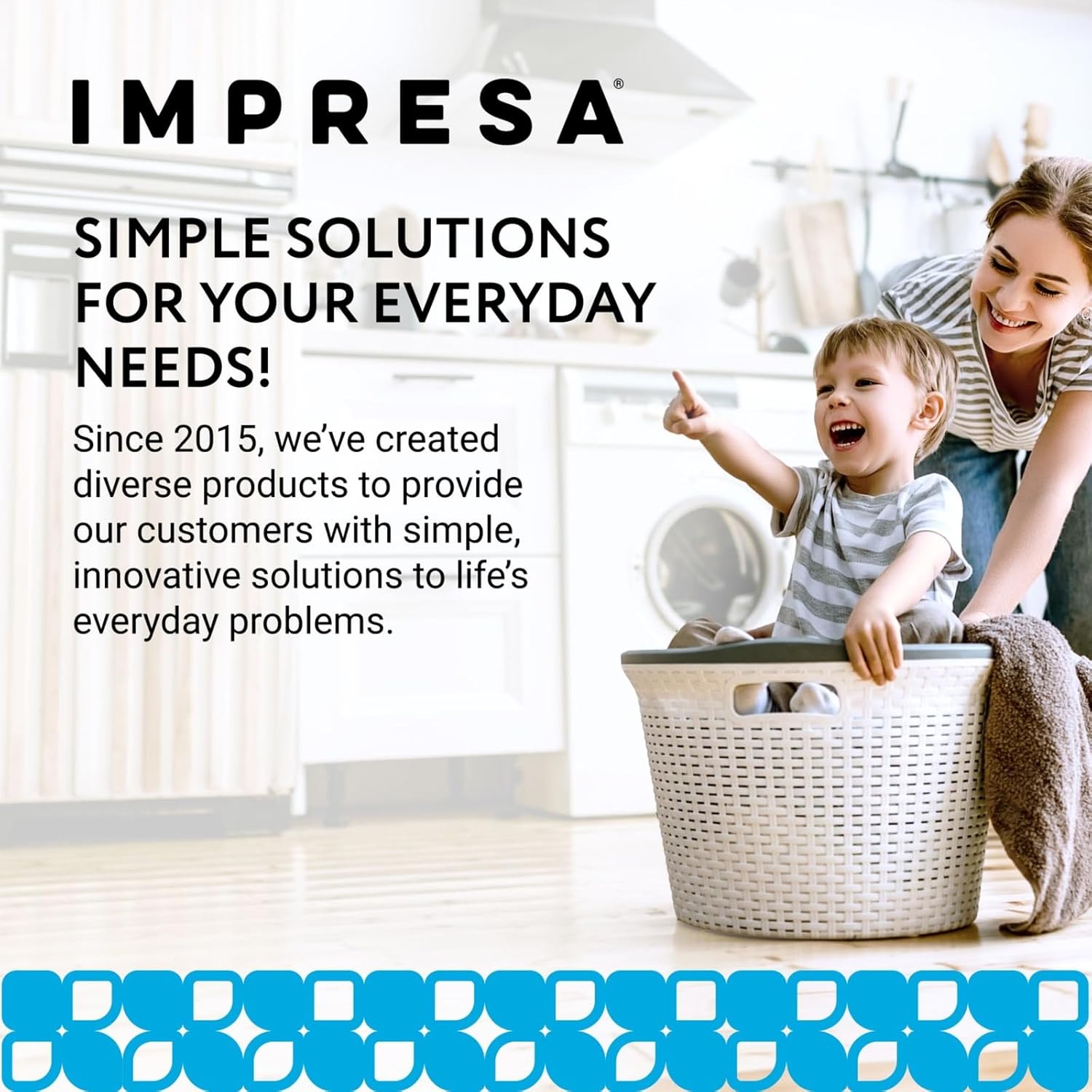 IMPRESA Disposable Flat-Bottom Coffee Filters - Even Extraction for Pour Over Coffee Maker - Collapse-Resistant High-Wall Design - Mess-Free Pour Over Brewing - 200 Count, White