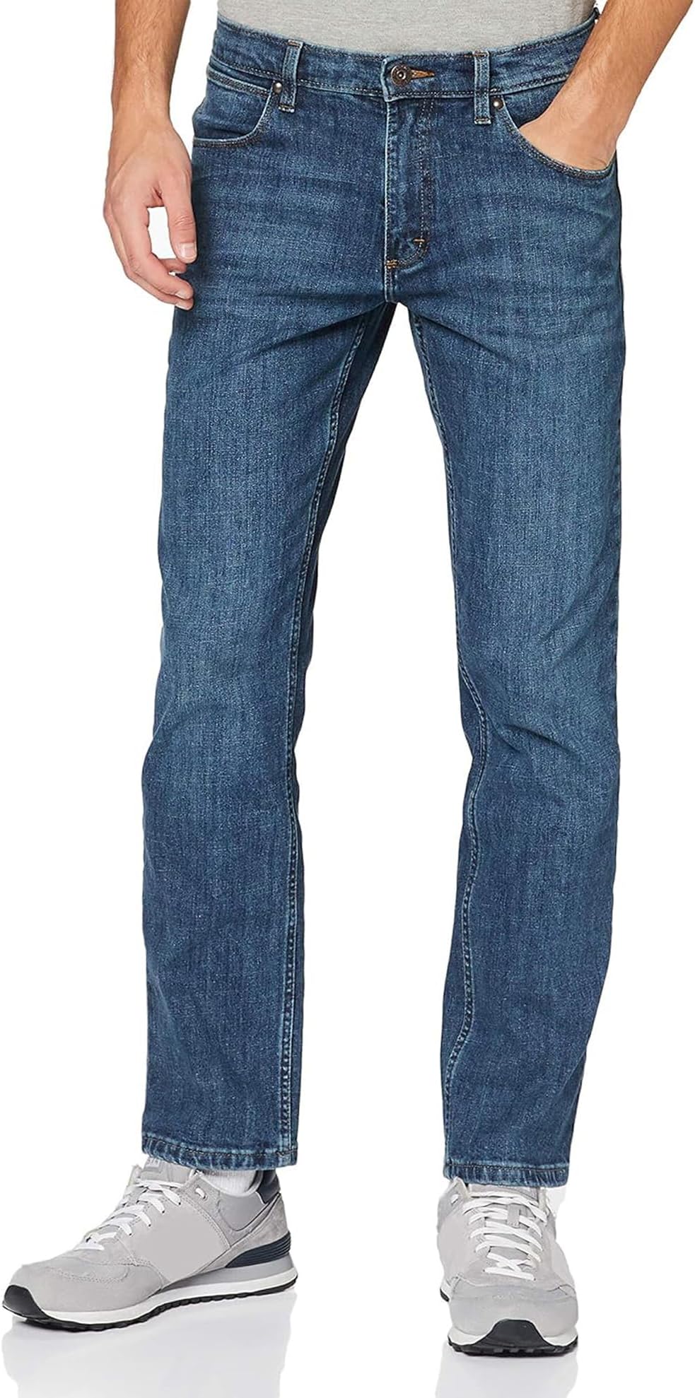 Men's Red Kabel Straight Jeans