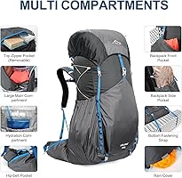 Amazon.com : IX INOXTO 55L Internal Frame Waterproof Hiking
