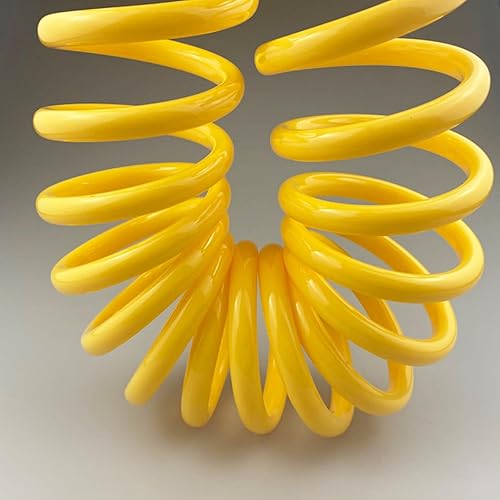 Miniatura 9 de Manguera de bobina de poliuretano resistente, manguera de jardín autoenrollable con accesorios de latón macizo, retráctil, resistente a la