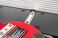 Vista 2 de Cutech 40160HB Cepilladora de Mesa con Cabezal de Corte en Espiral de 6 Pulgadas con Mesas de Aluminio Recubiertas de Teflón, 12 Insertos TC, Guía