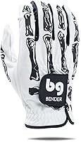 Vista 12 de BG Bender - Mens Golf Glove, Durable Mesh Golf Gloves, Unique Golf Gloves