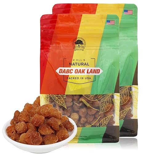 Vista 28 de Fruta Longan seca natural, 100% carne de frutas, longan secado al sol de Tailandia, envasado en Estados Unidos (Longan seco-3 libras)