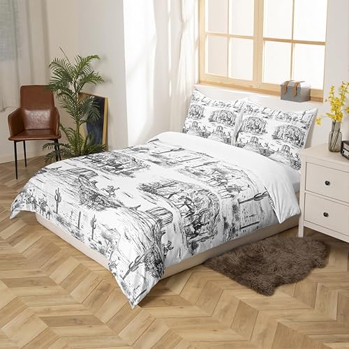 Miniatura 193 de Castle Fairy Juego de funda de edredón de cola de pez de sirena, tamaño Queen, juego de ropa de cama de escamas de sirena de acuarela arcoíris, 3