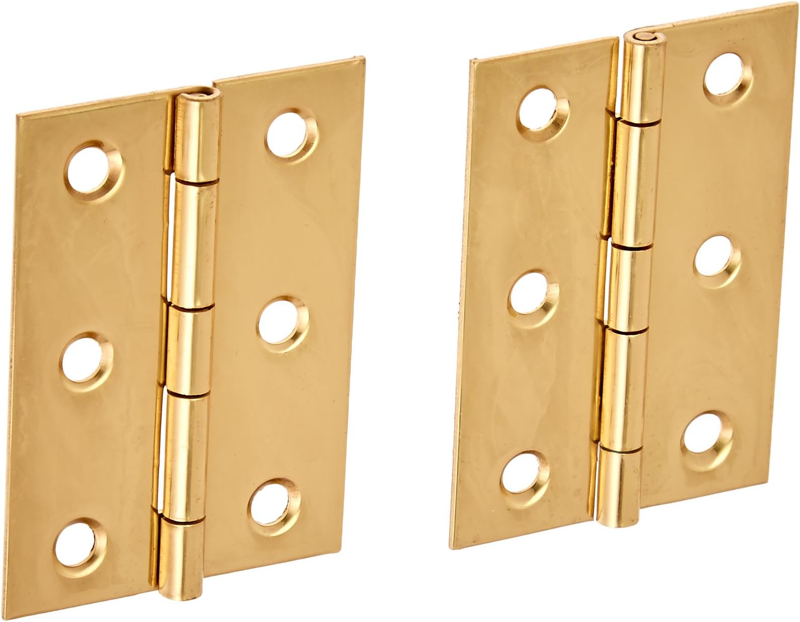 National HardwareBrass Hinge 2 Pack, 1-1/2-Inch x 1-Inch Size