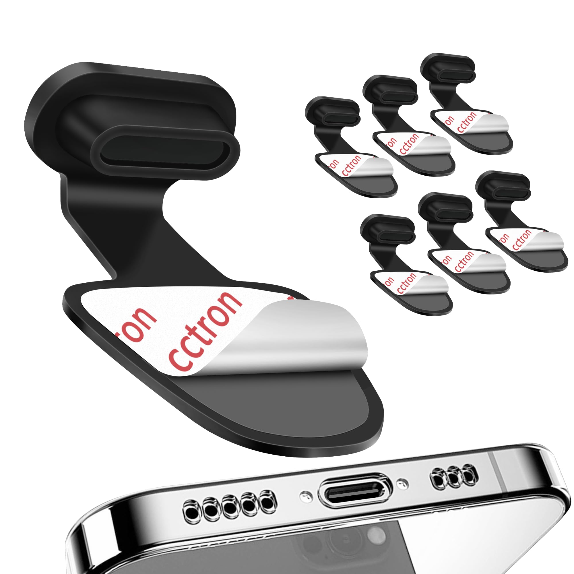 Kinretixia USB-C Staubschutzstecker Mit Schleife - 12 Stück Set Für IPhone 15-16