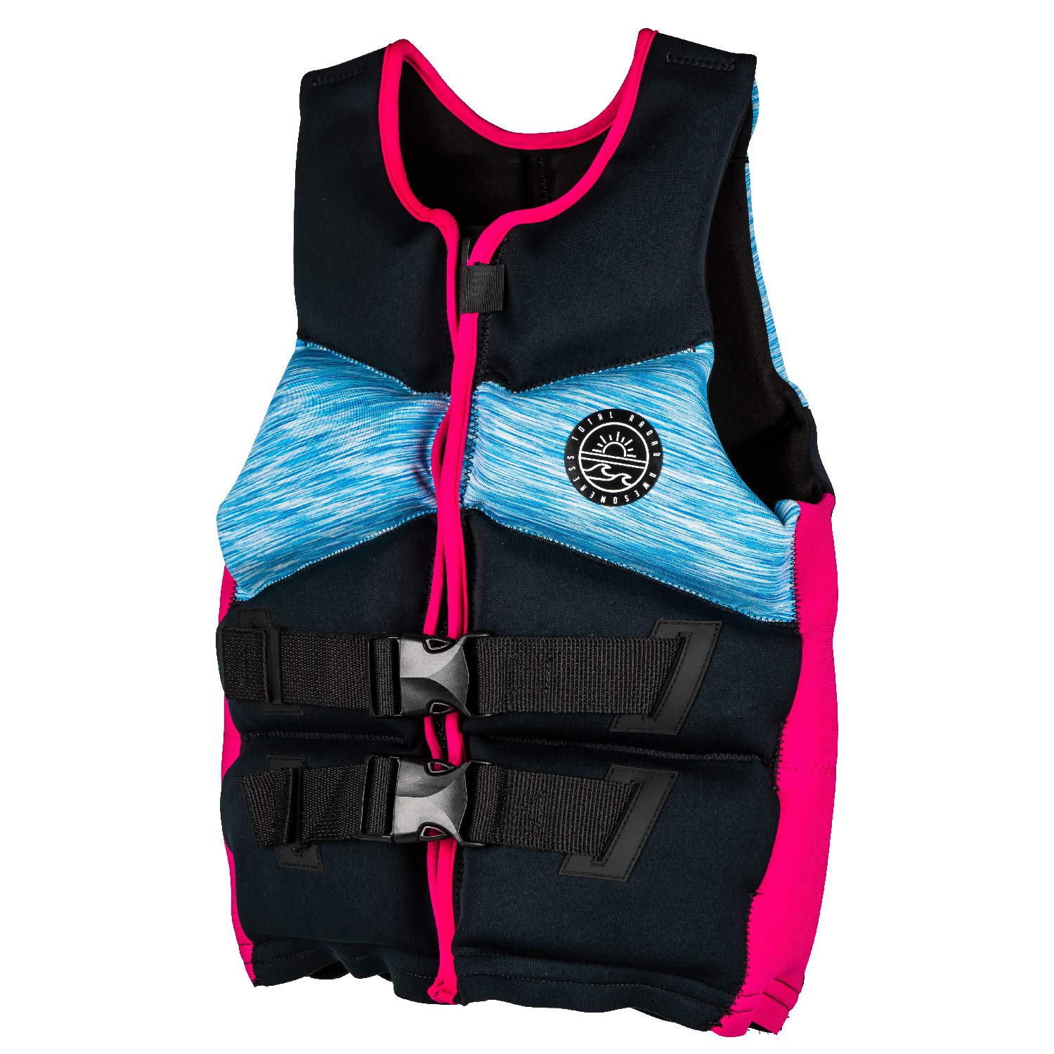 Radar TRA Girl's CGA Life Vest, Vibrant Mesh/Pink/Black, Teen (75-125lbs)