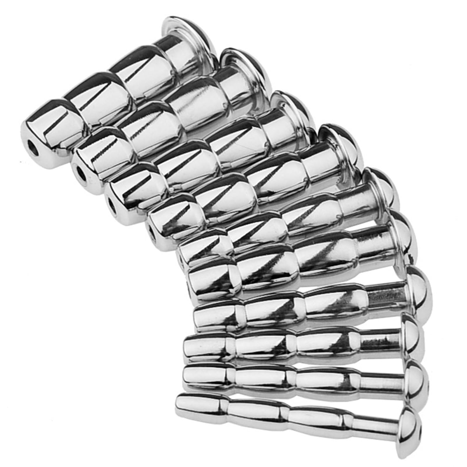 DaiQei Dilator Urethra Stainless Steel 6-15 mm Penis Plug Erotic CBT Prostate Massage Catheter Urethral Dilators Men Masturbator SM Penis Plug Sex Toy for Beginners and Professionals (Size : 9mm)