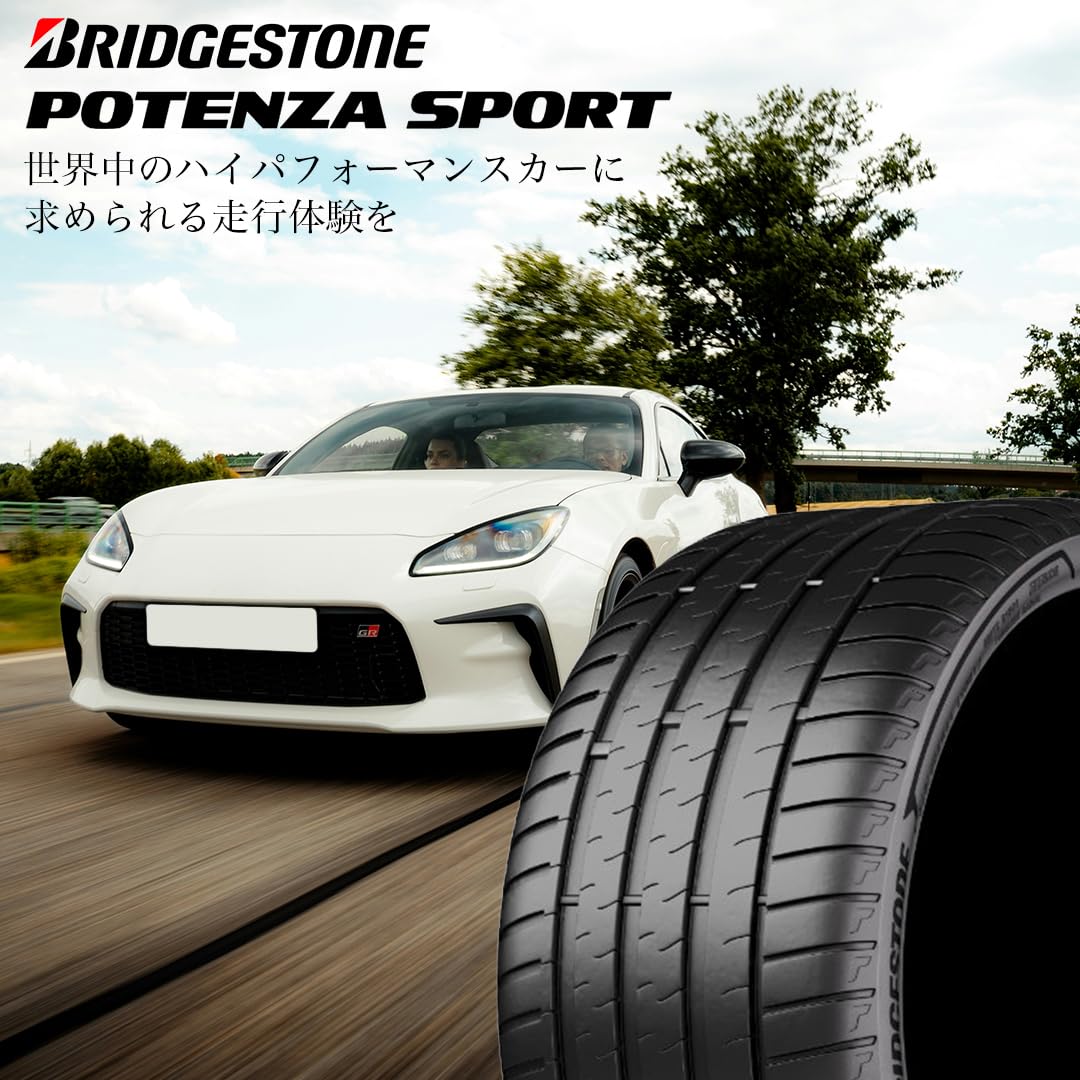 Amazon.co.jp: 4本セット BRIDGESTONE POTENZA SPORT 255/40R18 99Y XL