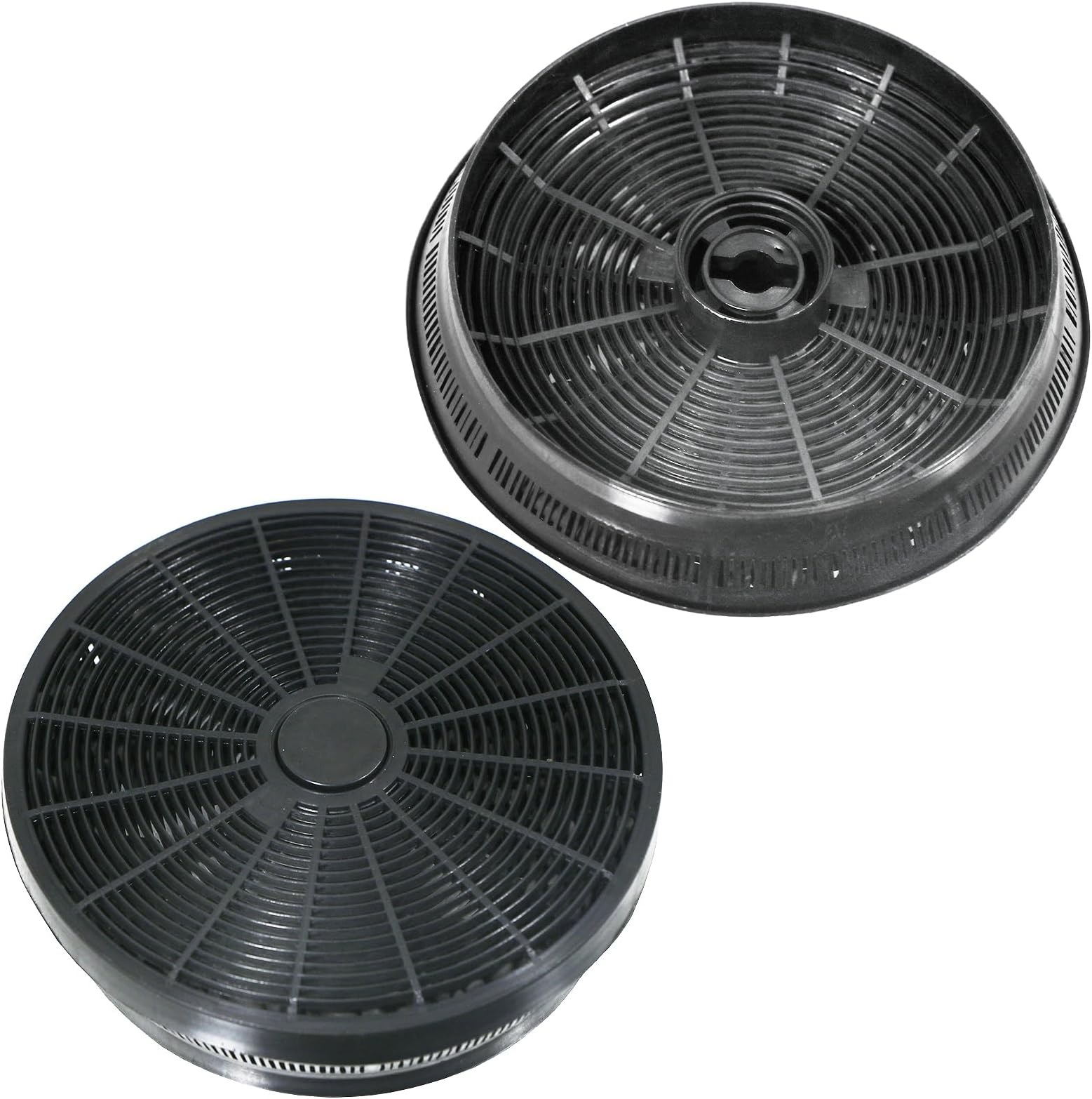 SPARES2GO Carbon Charcoal Filters compatible with Belling CHIM60 444448843 444449651 Cooker Extractor Hoods (Pack of 2)
