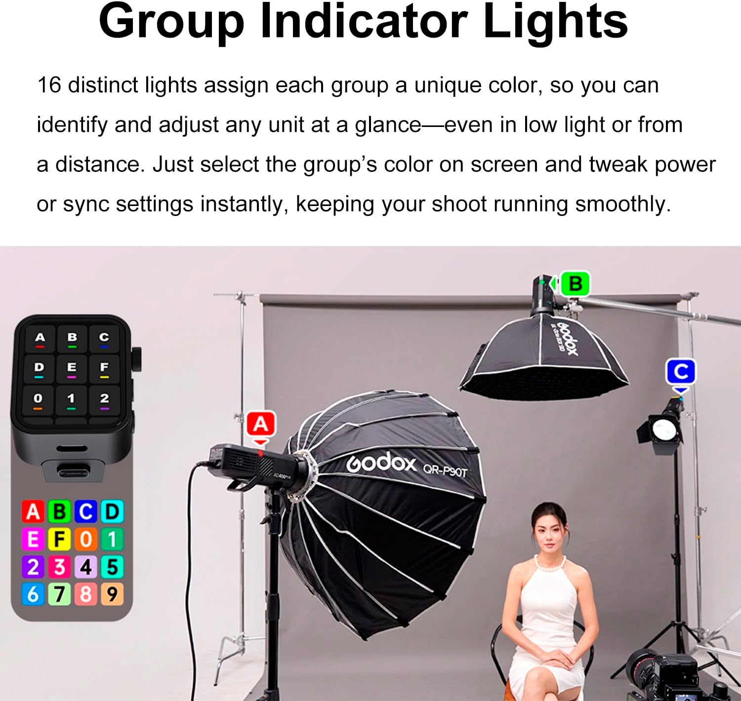 GODOX AD400 Pro II AD400Pro II AD400ProII 400Ws 2.4G 1/8000 HSS Outdoor Flash,0.01~1s Recycling,21.6V/2600mAh Battery,460 Full Power Flashes,for Canon Sony Nikon Fujifilm Olympus Panasonic Etc Camera