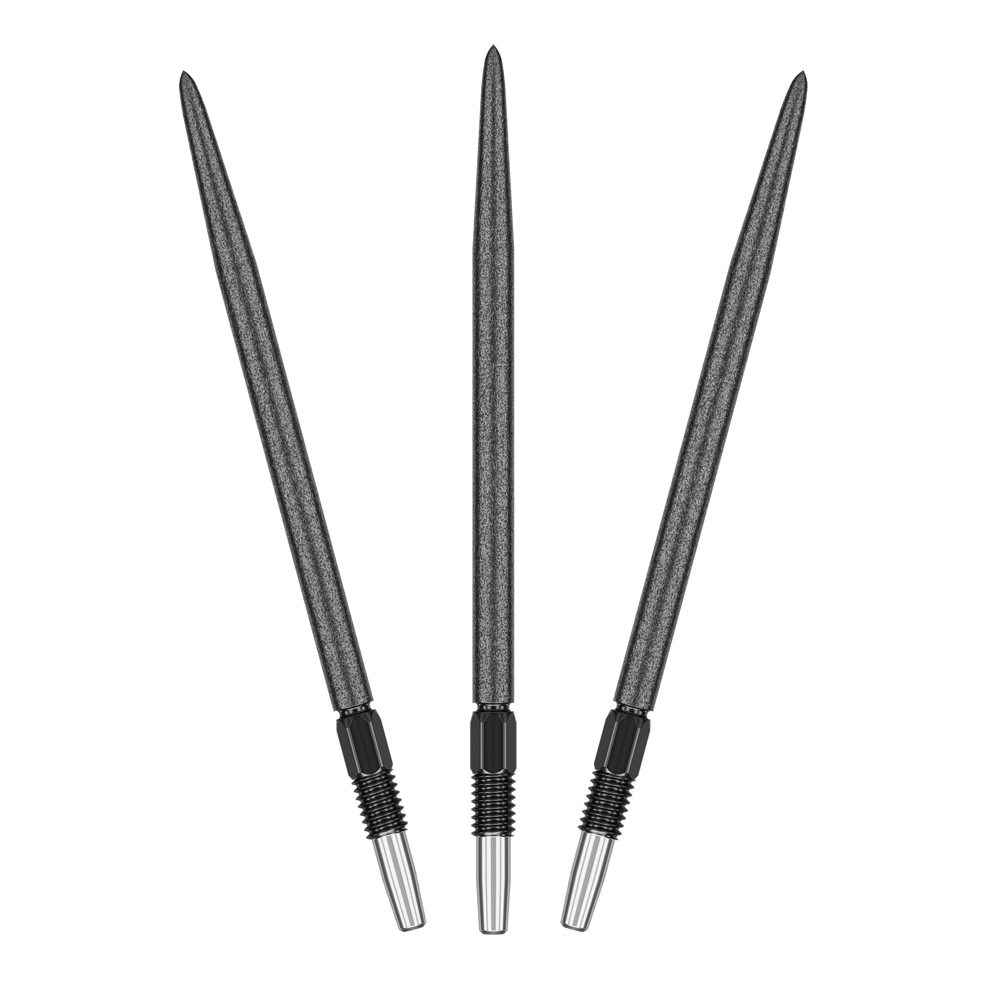 Target Darts Swiss Point SLK Luke Littler Dart Points (3 Pack Set of Tips) 42MM – Schwarz | Dartspitzen mit rauer Struktur, Ersatz-Dartspitzen aus Stahl, professionelles Dartzubehör