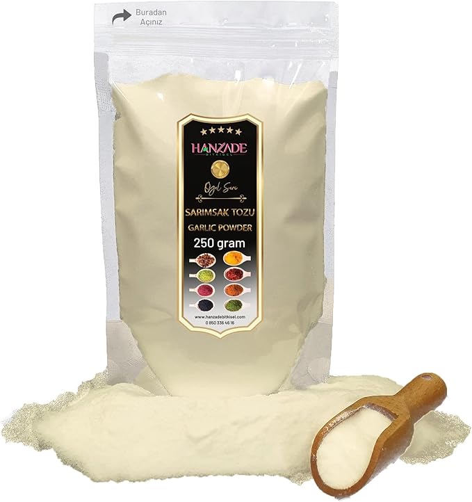 Hanzade Bitkisel Sarımsak Tozu 250 Gr