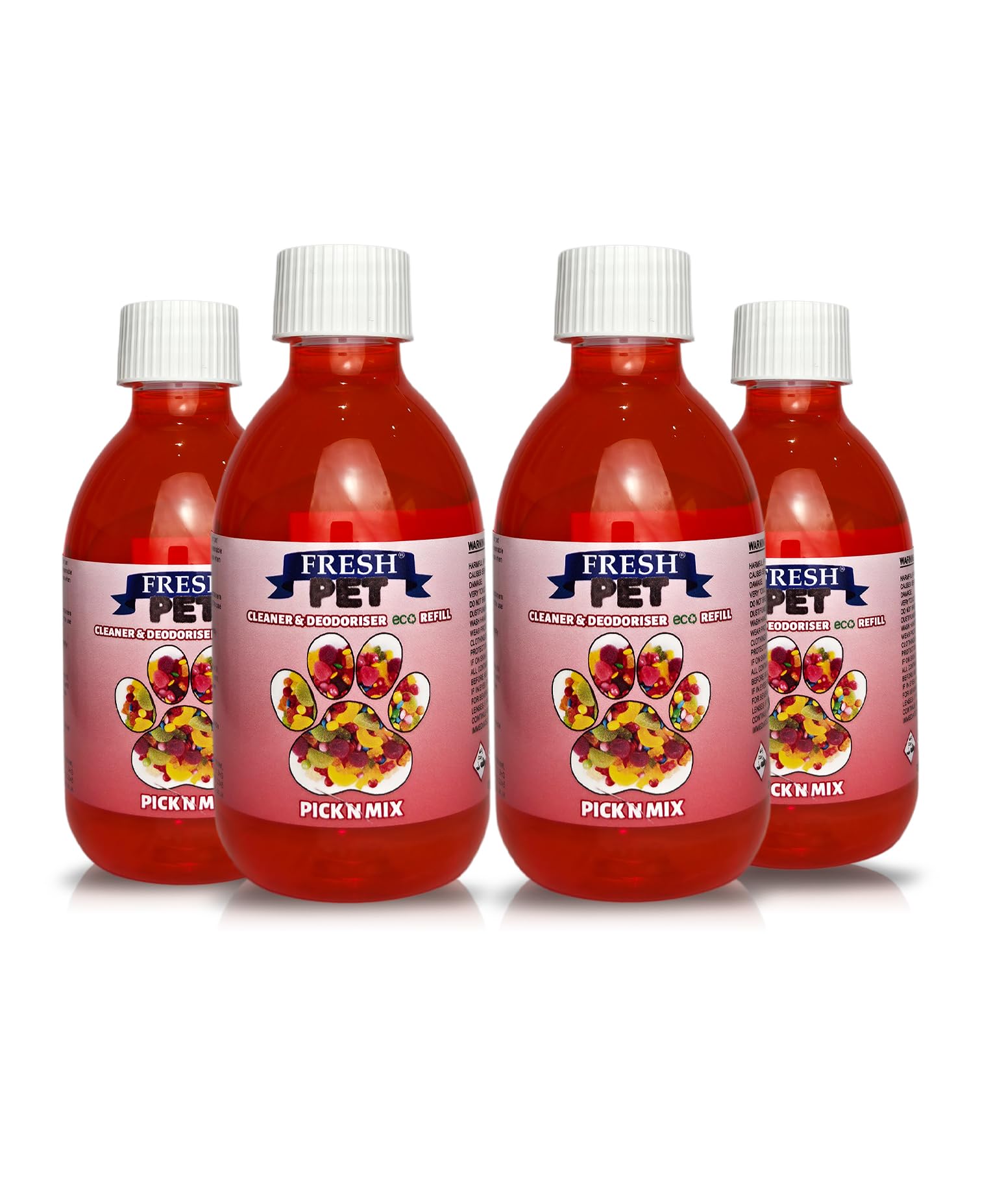 Trade Chemicals FRESH PET DISINFECTANT CLEANER PACK - ECO REFILL TO MAKE 4 X 5L (Pick n Mix) — image 1