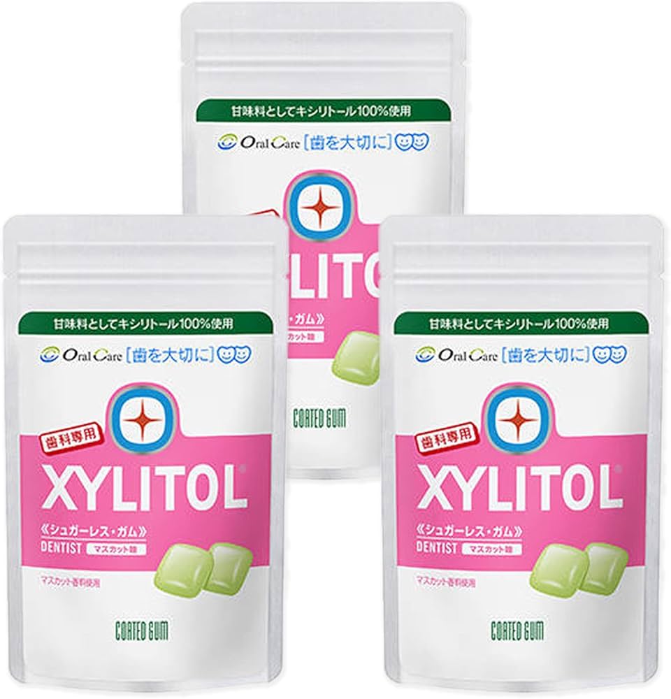Amazon | キシリトールガム 歯科専用 ラミチャック 3袋セット