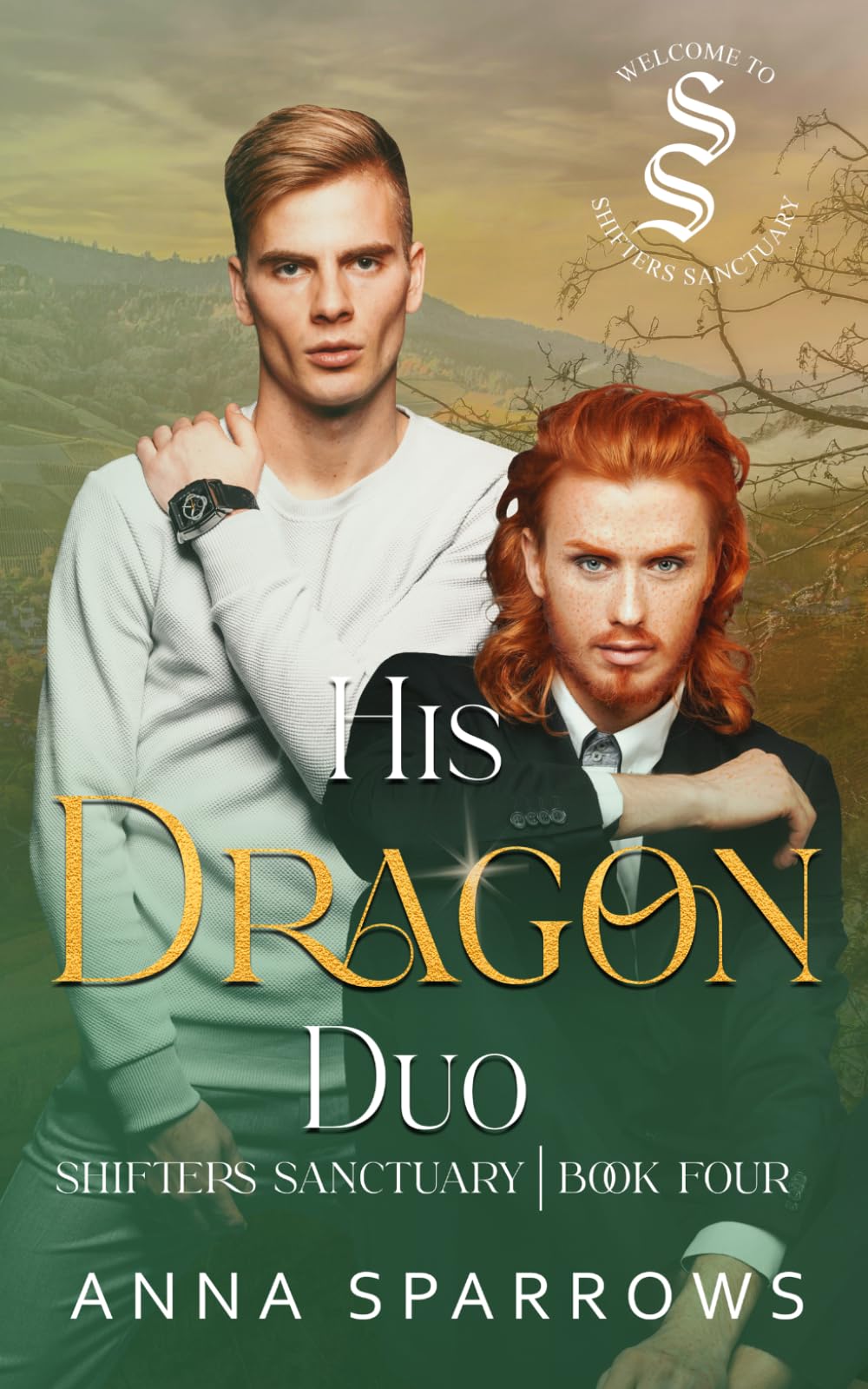 His Dragon Duo: An MMM Omegaverse Mpreg Romance (Shifters Sanctuary)