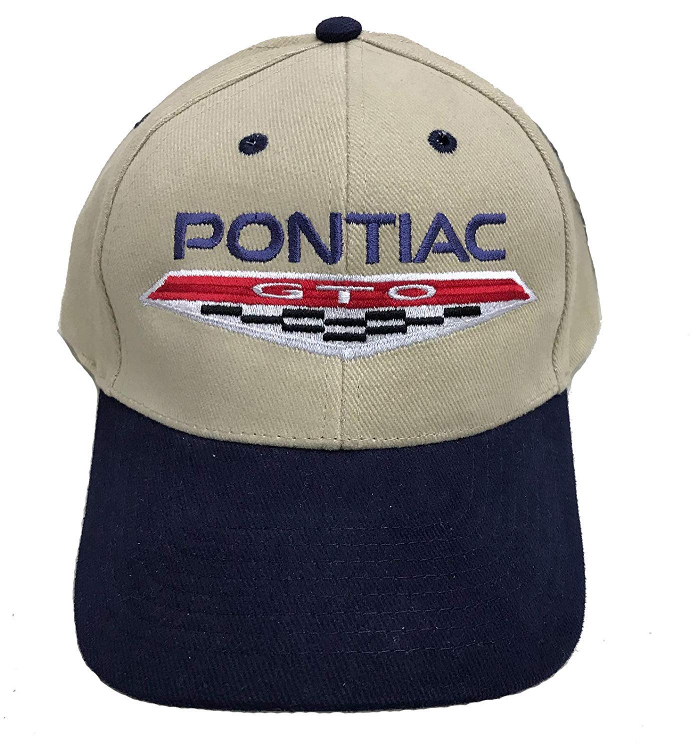 A&E Designs Pontiac GTO Hat Two Tone Embroidered Cap