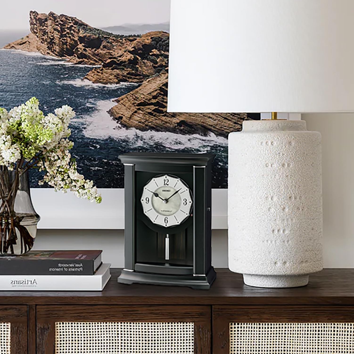 Amazon.com: SEIKO QXW250KLH 18 Melodies Musical Mantel Clock, 11.2