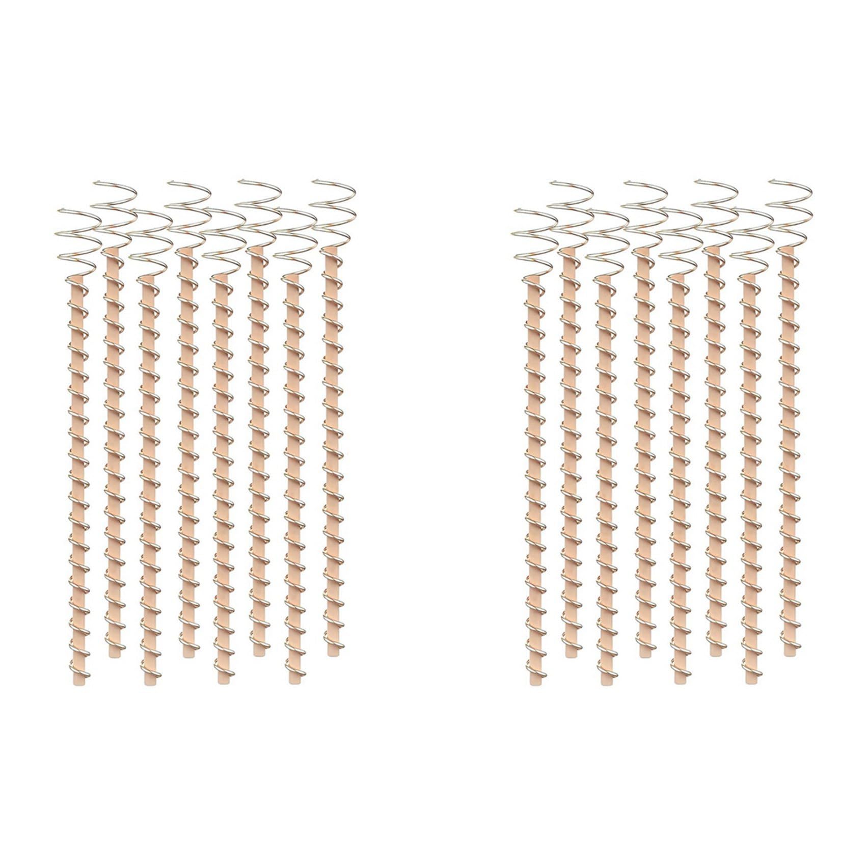 Jnchdghwa As Shown 16-Pack Electroculture Copper Gardening Antenna - Pure Copper Wire, Stakes For Growing Plants (12 Inch)
