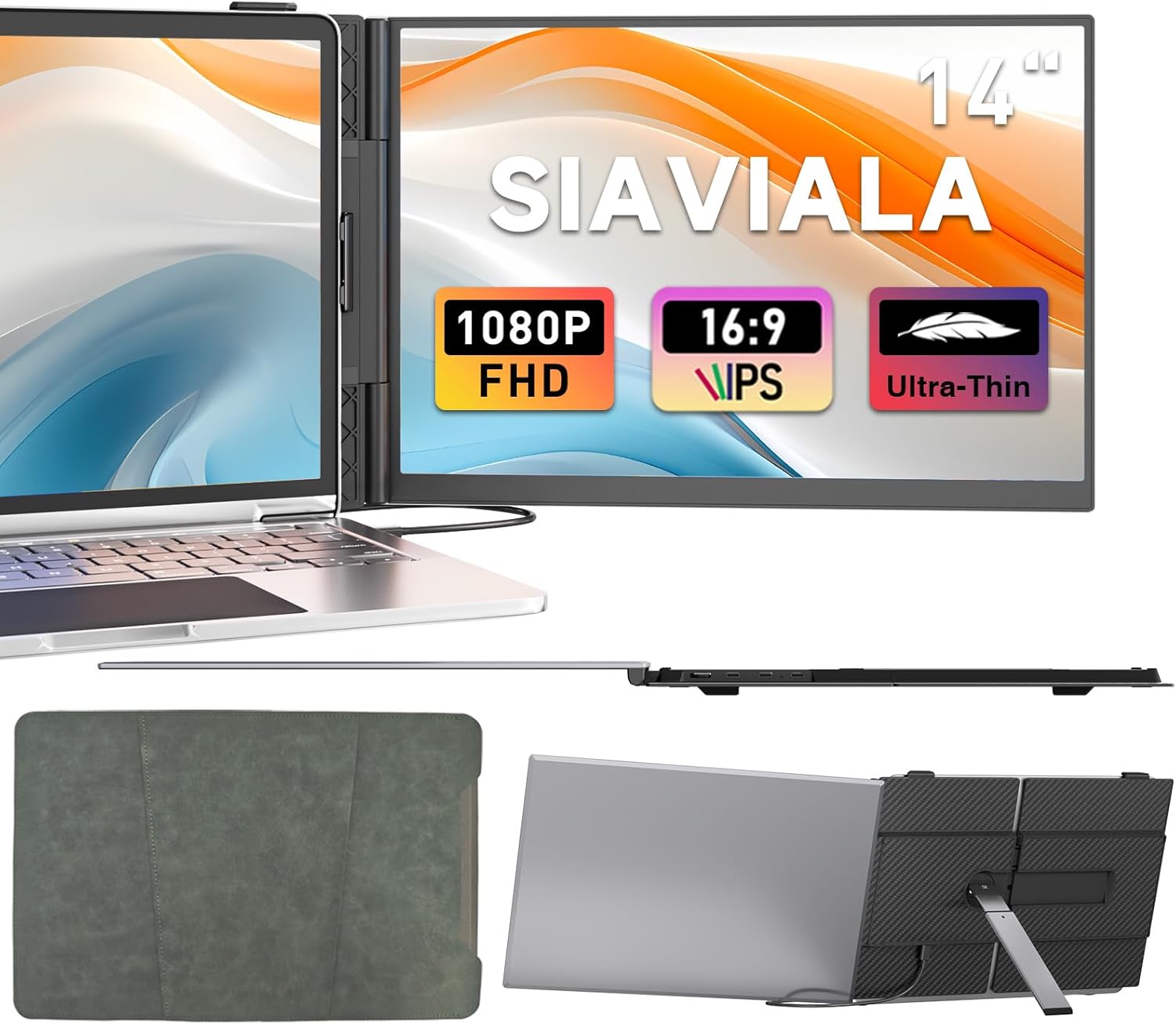 Amazon.com: siaviala Laptop Screen Extender, 2025 Upgraded Ultra-Thin ...