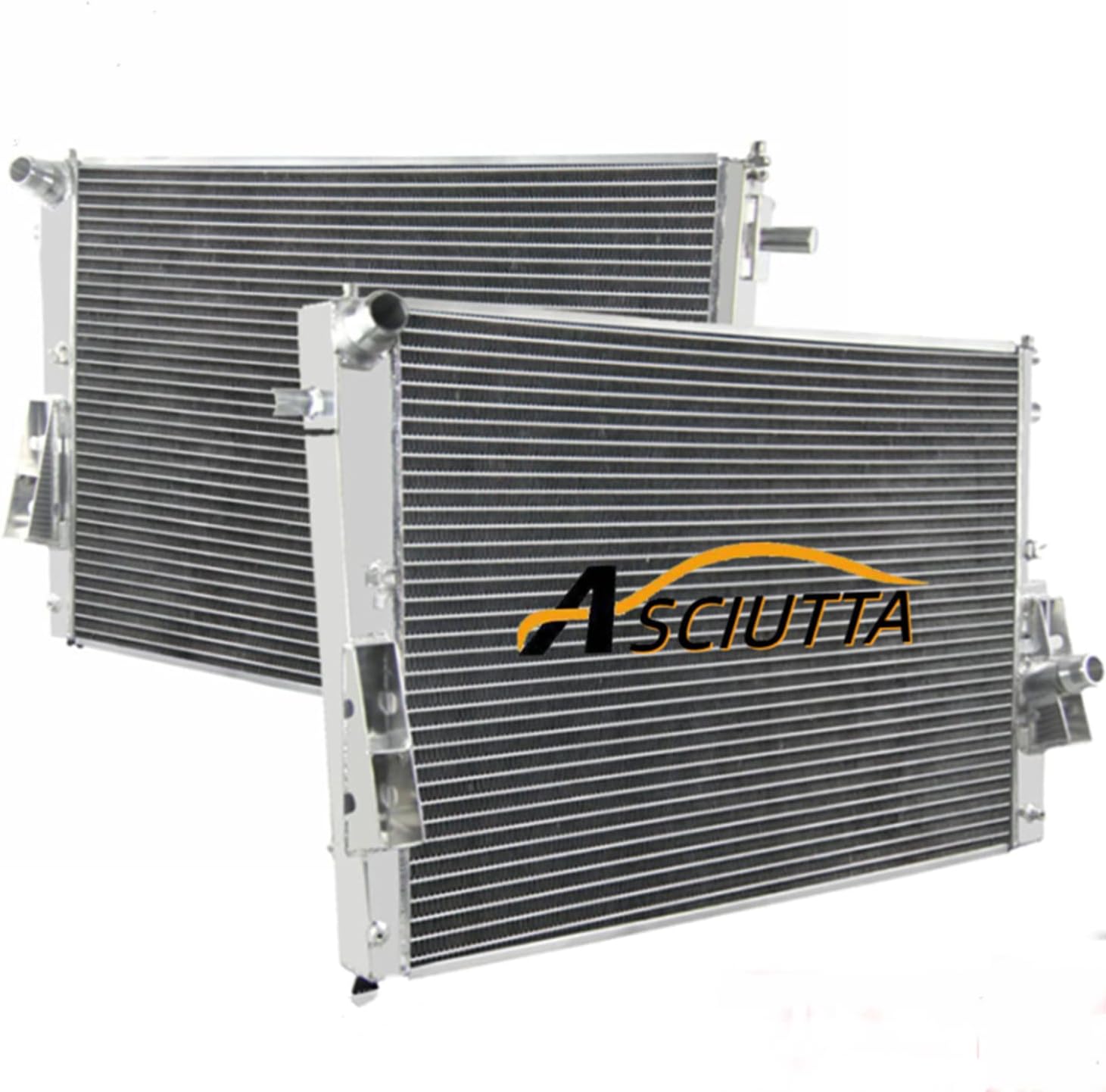 All Aluminum Radiator For 2008-2010 Ford F250 F350 F450 F550 Super Duty 6.4L V8 Powerstroke Engine 2008 2009 2010 Ford F-Series Radiators 3 Row Core