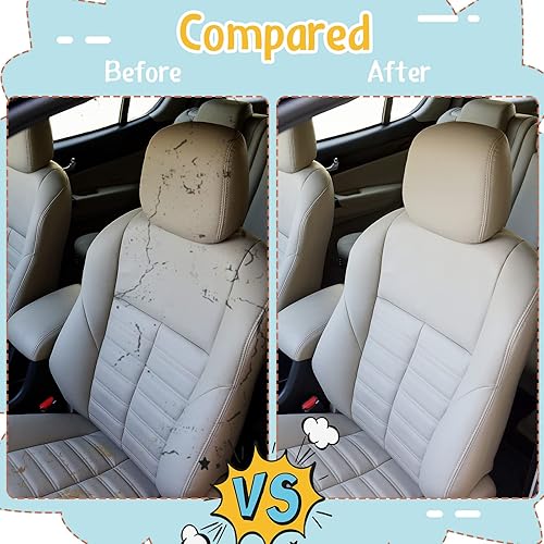 Miniatura 6 de Tinlade Juego de 400 fundas desechables para asiento de automóvil, fundas para volante, selector de engranajes y fundas para freno de mano, fundas