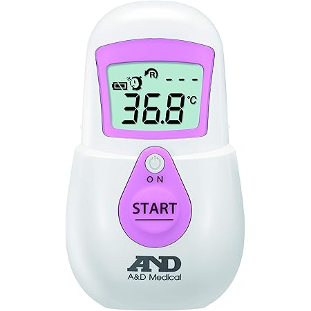 Amazon Co Jp エー アンド デイ 非接触体温計 でこピッと ブルー Utr 701a Jc ホーム キッチン