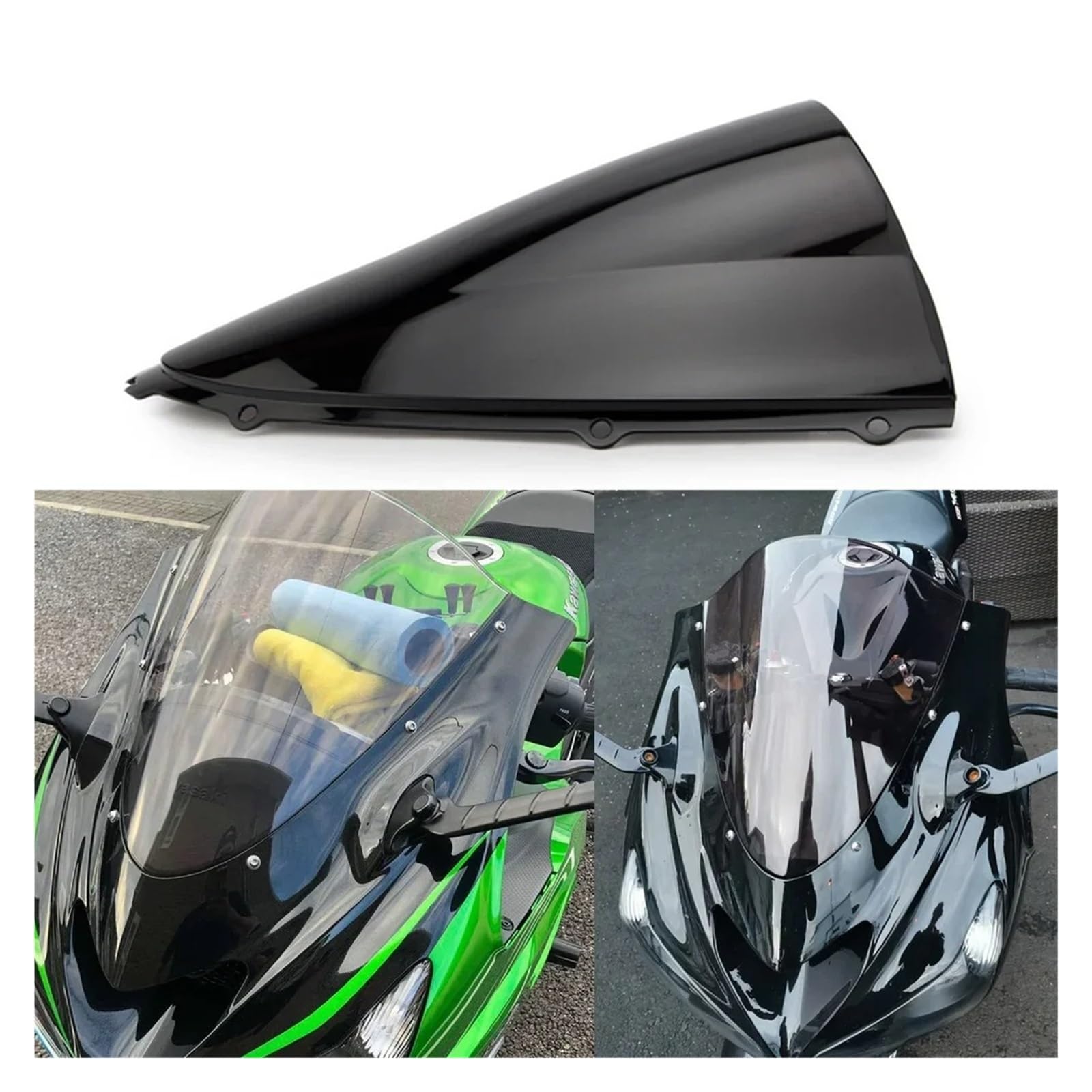 Amazon | オートバイフロントガラス に適合するニンジャ用 ZX-14 ZX