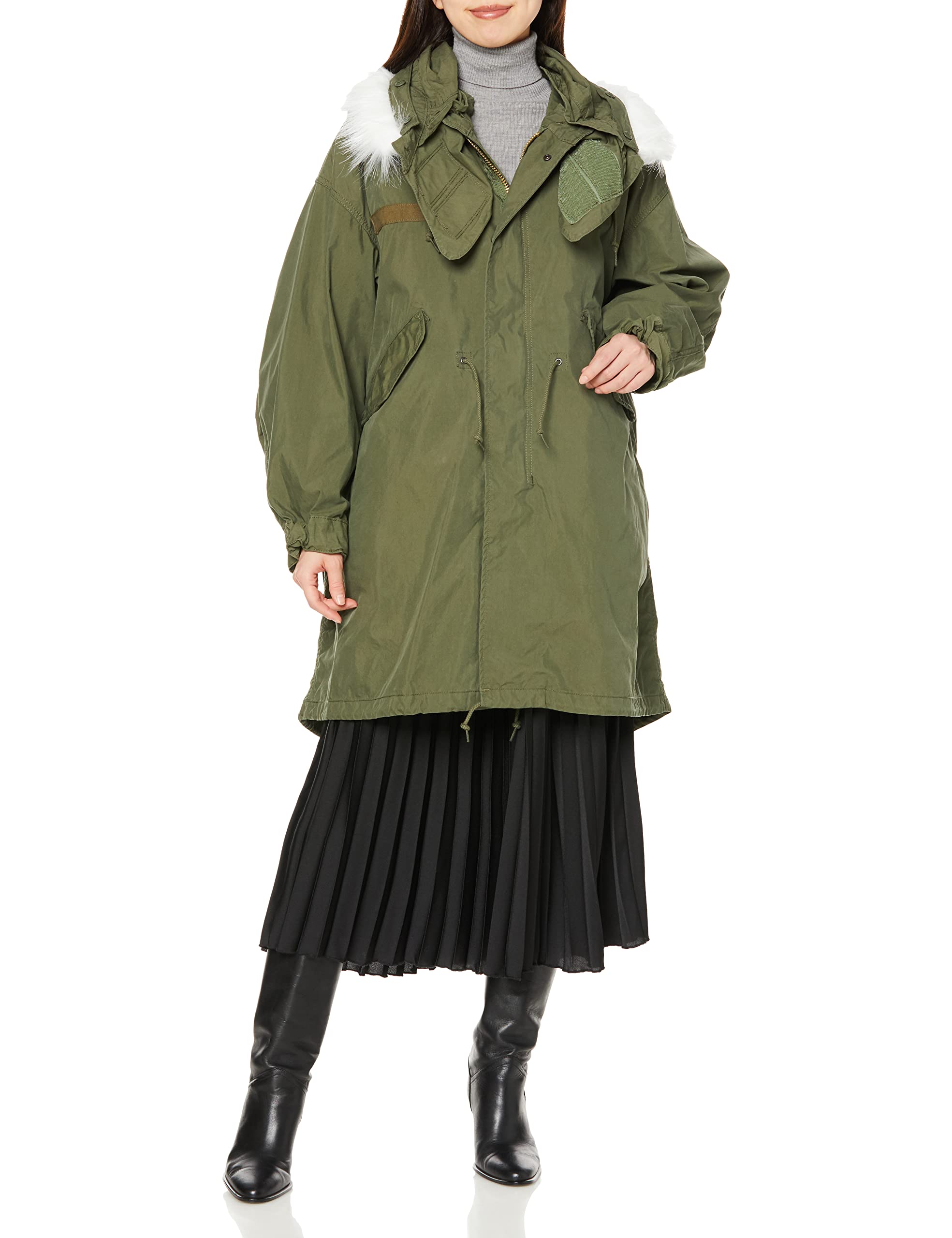 Amazon.co.jp: [スナイデル] ALPHAコラボモッズコート SWFC224071