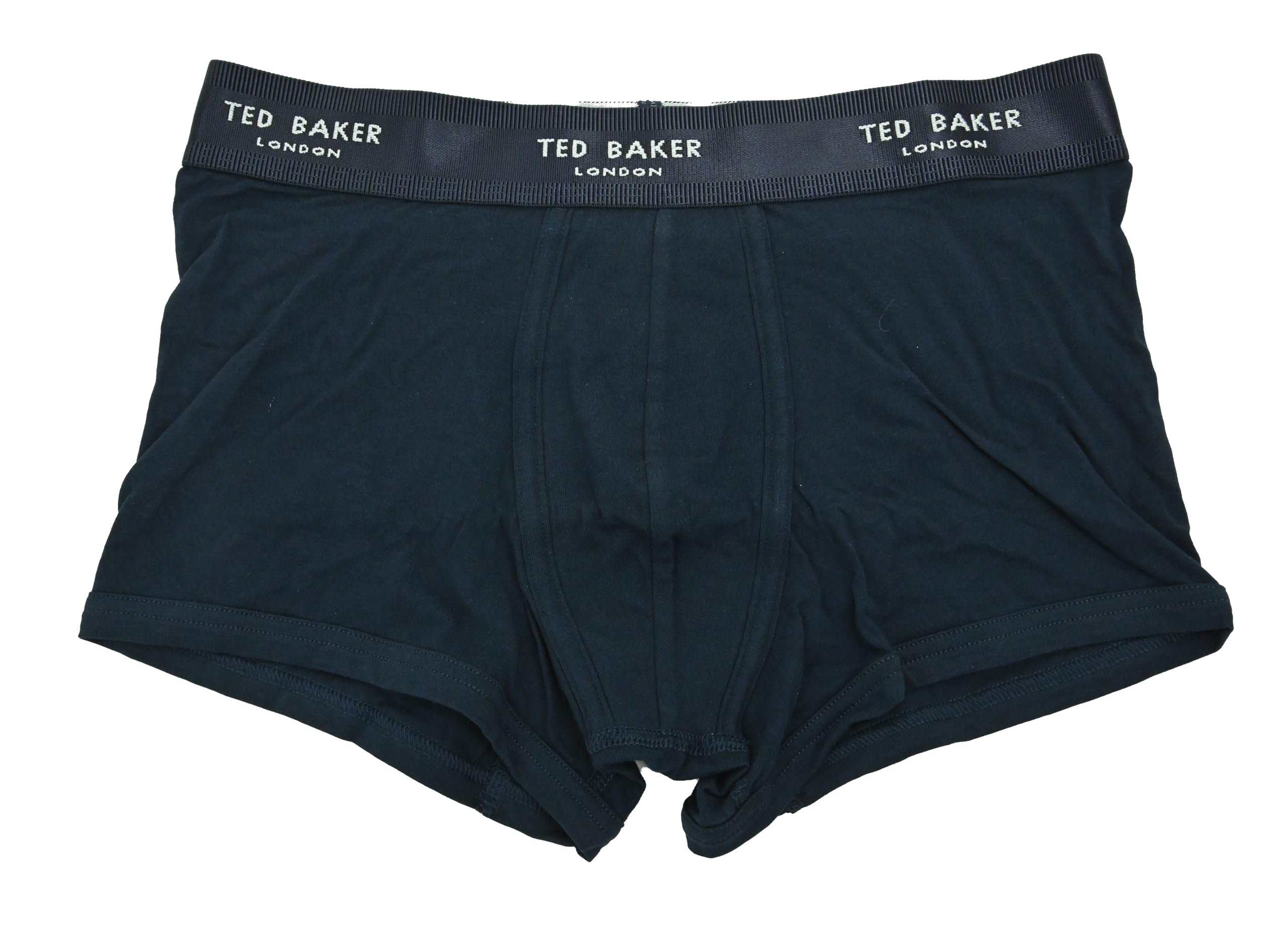 Ted Baker Claytt 2 Paar Box-Set aus Baumwoll-Stretch für Herren, bedruckt, in Schwarz und Weiß, Größe L, 91,4 - 96,5 cm Taille, schwarz / weiß, L