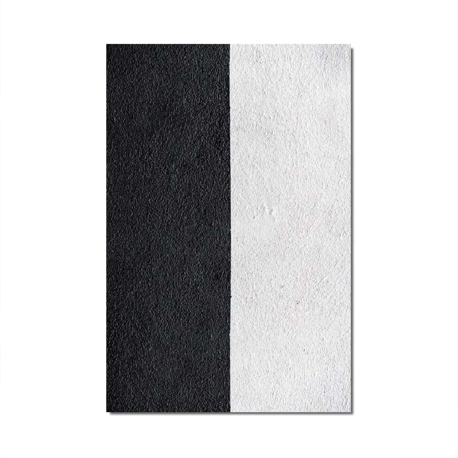 Leinwand Bilder Abstrakt Modern Kunst Schwarz und Weiß 200x100 cm Leinwandbild Groß XXL Wohnzimmer Schlafzimmer Wandbild Kunstdruck Wandbilder Wand Deko Bild auf Leinwand Ungerahmt