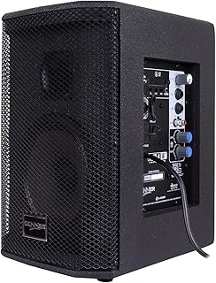 Caixa ativa amplificada donner 6'' saga 100w rms bt usb fm