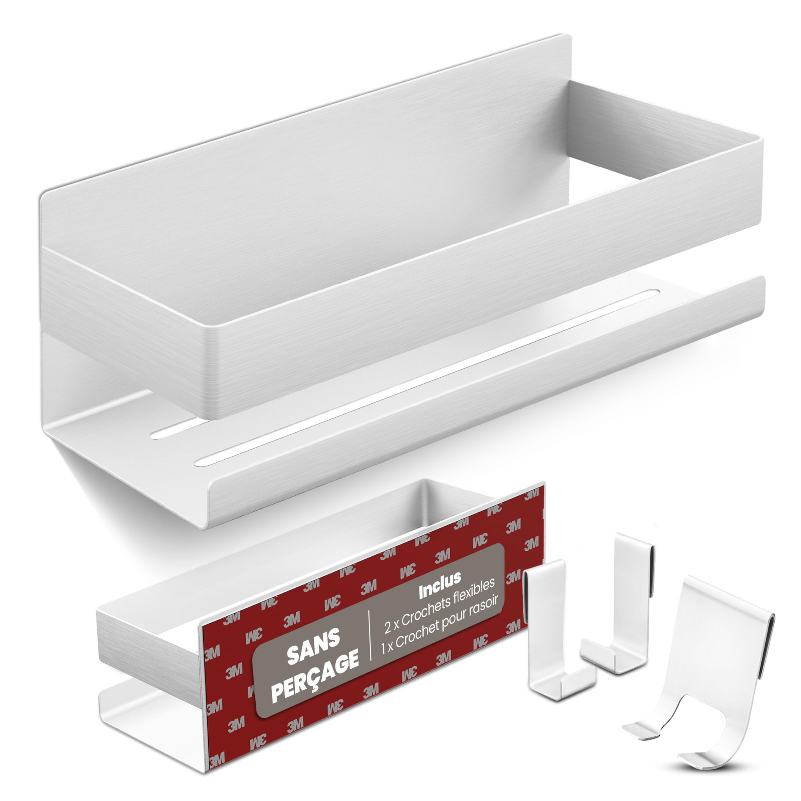 LIEBHEIM Etagere Douche Sans Percage
