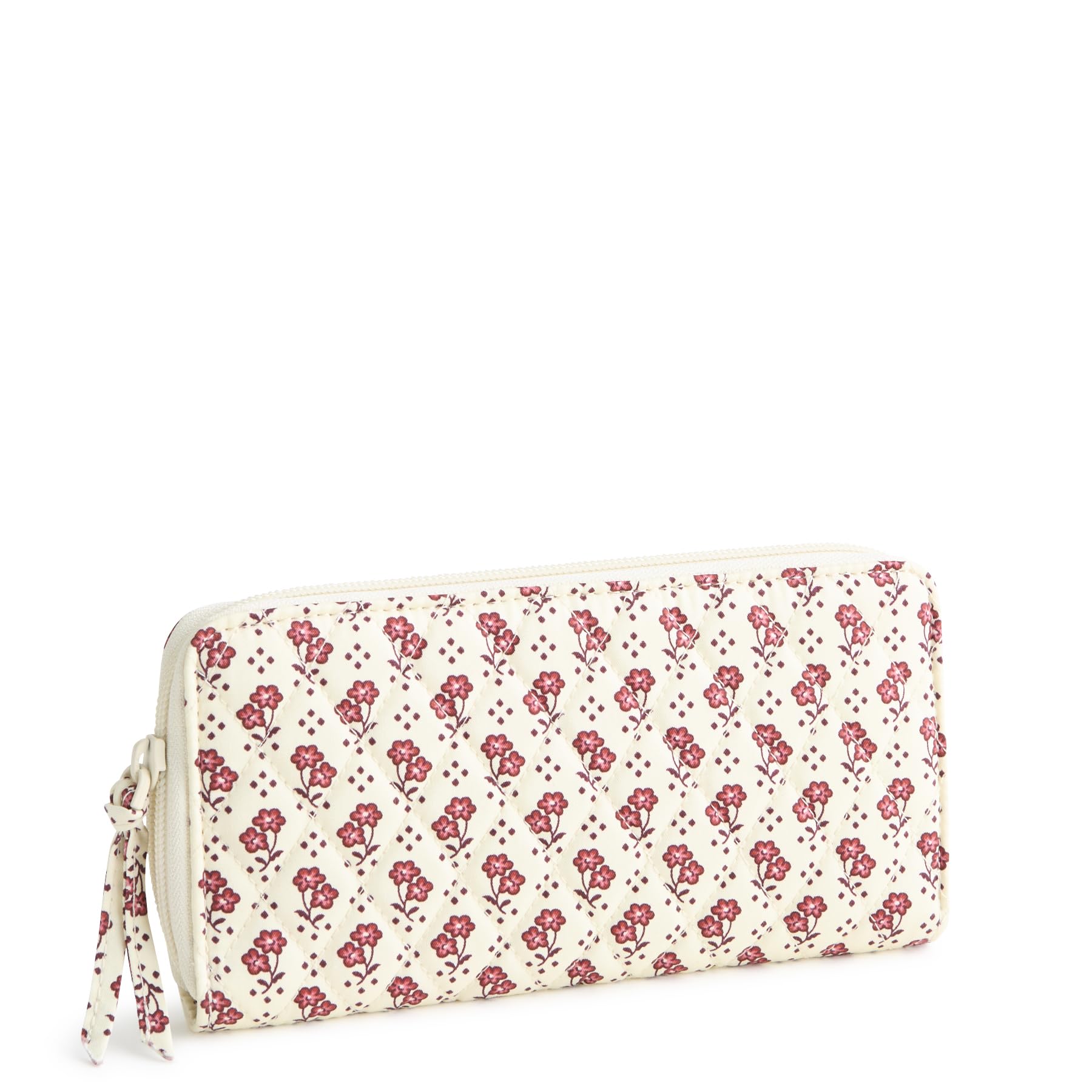 Vera Bradley Women's Premium Cotton Continental Wallet, Rachel Ditsy, One Size