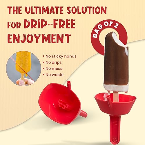 Miniatura 2 de THE ORIGINAL - Soporte para paletas sin caída sin bisfenol A (BPA) y apto para lavavajillas, soporte para golosinas congeladas sin desorden con