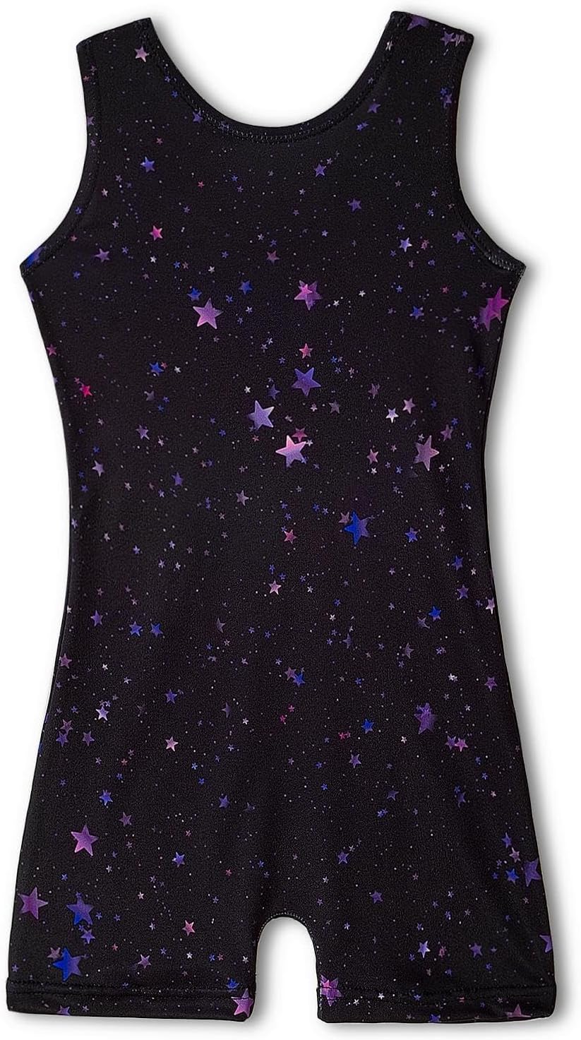 MYQFFGymnastics Leotards for Girls Toddler Kids Dance Outfits Sparkle Tumbling Biketards Unitard Unicorn Mermaid