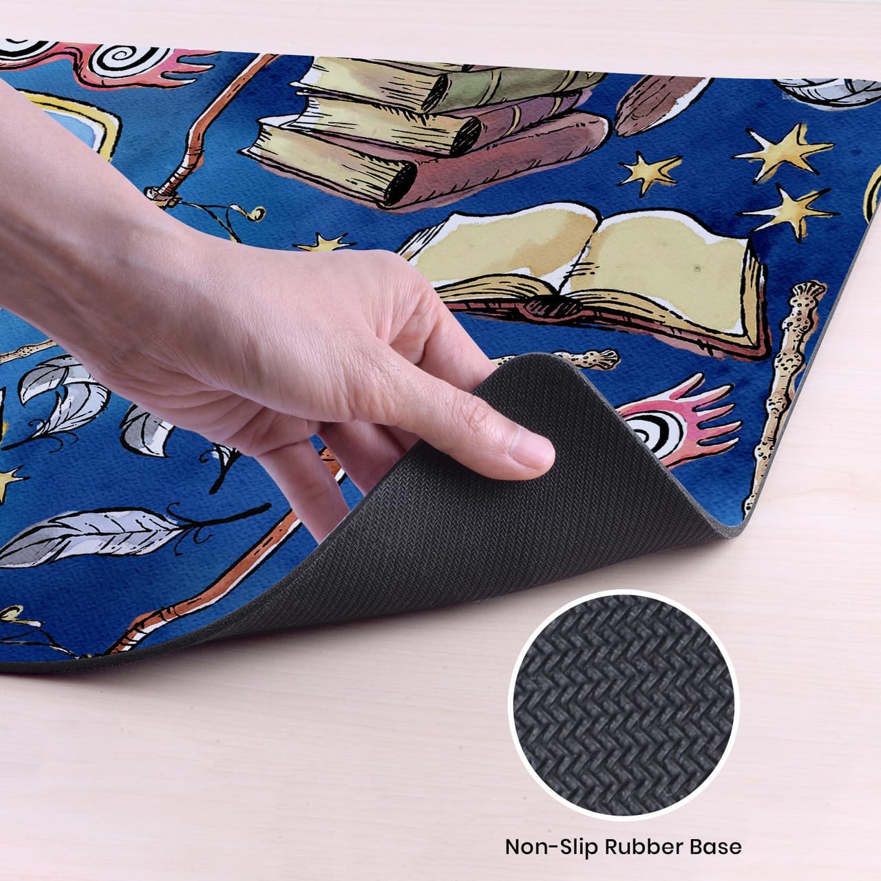 Head Case Designs Officially Licensed Harry Potter Ravenclaw Graphics 37.4 x 15.75 x 0.16 inches (900 x 400 mm) - XL Gaming Office Desk PC Keyboard Mouse Mat Pad