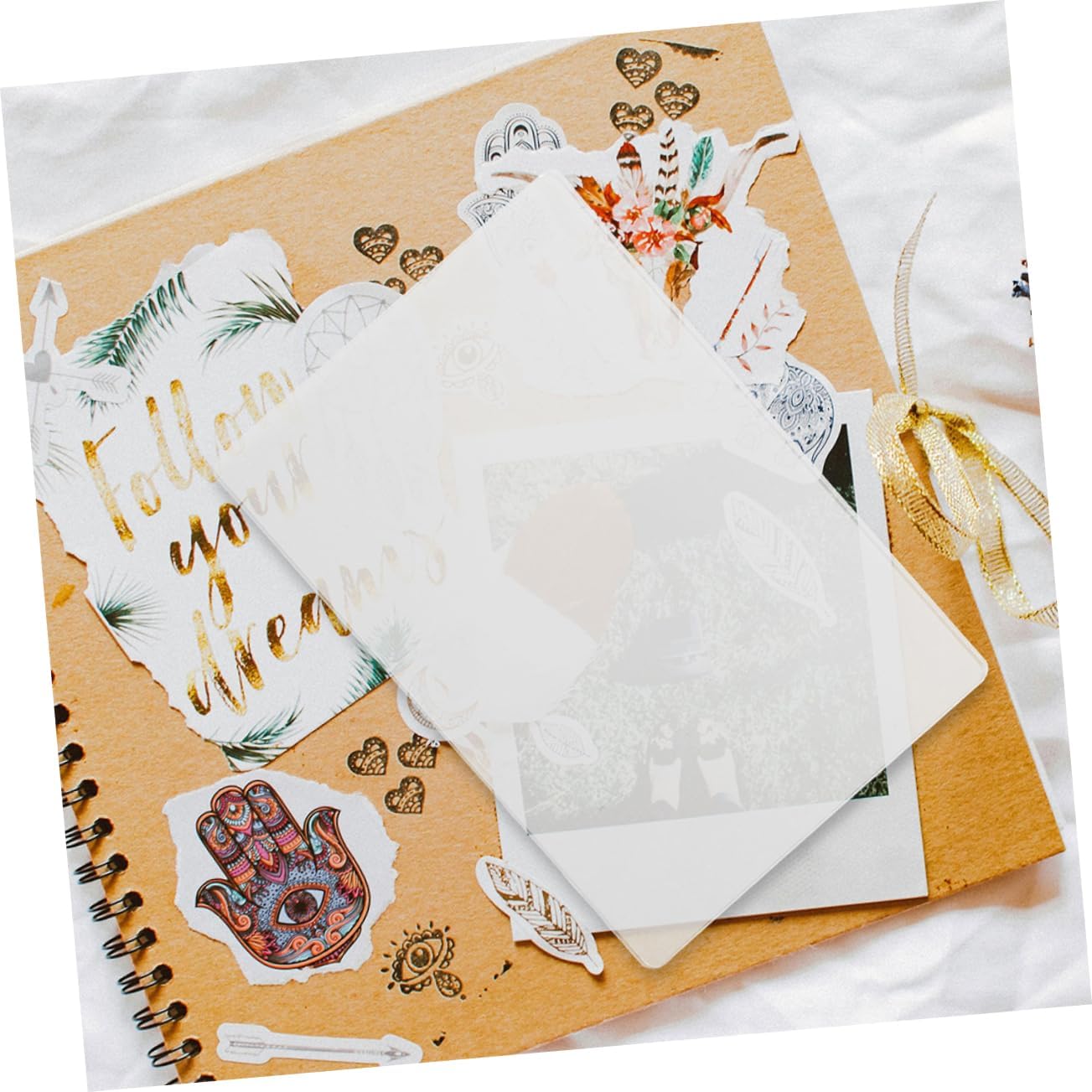 WEKAMOS Acrylic Cutting Pad for Die Cutting Machine Embossing Pad Accessory for Scrapbooking and Crafting User-Friendly Transparent Design