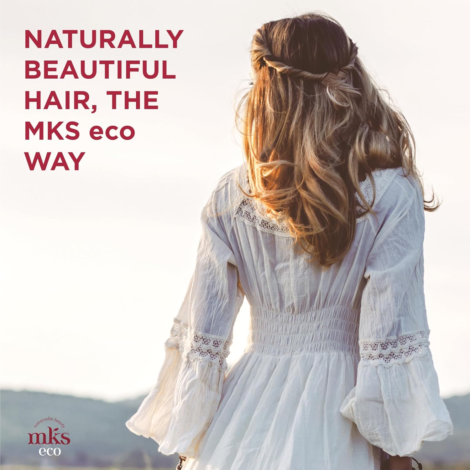 MKS eco Oil Light - 2 fl oz - Hair Styling Elixir - Moroccan Argan Oil, Hemp Seed Oil - Ideal for Fine Hair - Moisturize, Nourish Hair & Control Frizz - Vegan & Cruelty Free - Image 7