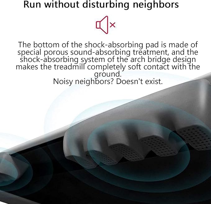 Caminadora Plegable Doméstica Ultra Silenciosa RJYYYDS miniatura 4