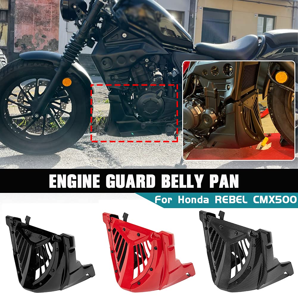 honda rebel 500 belly panel