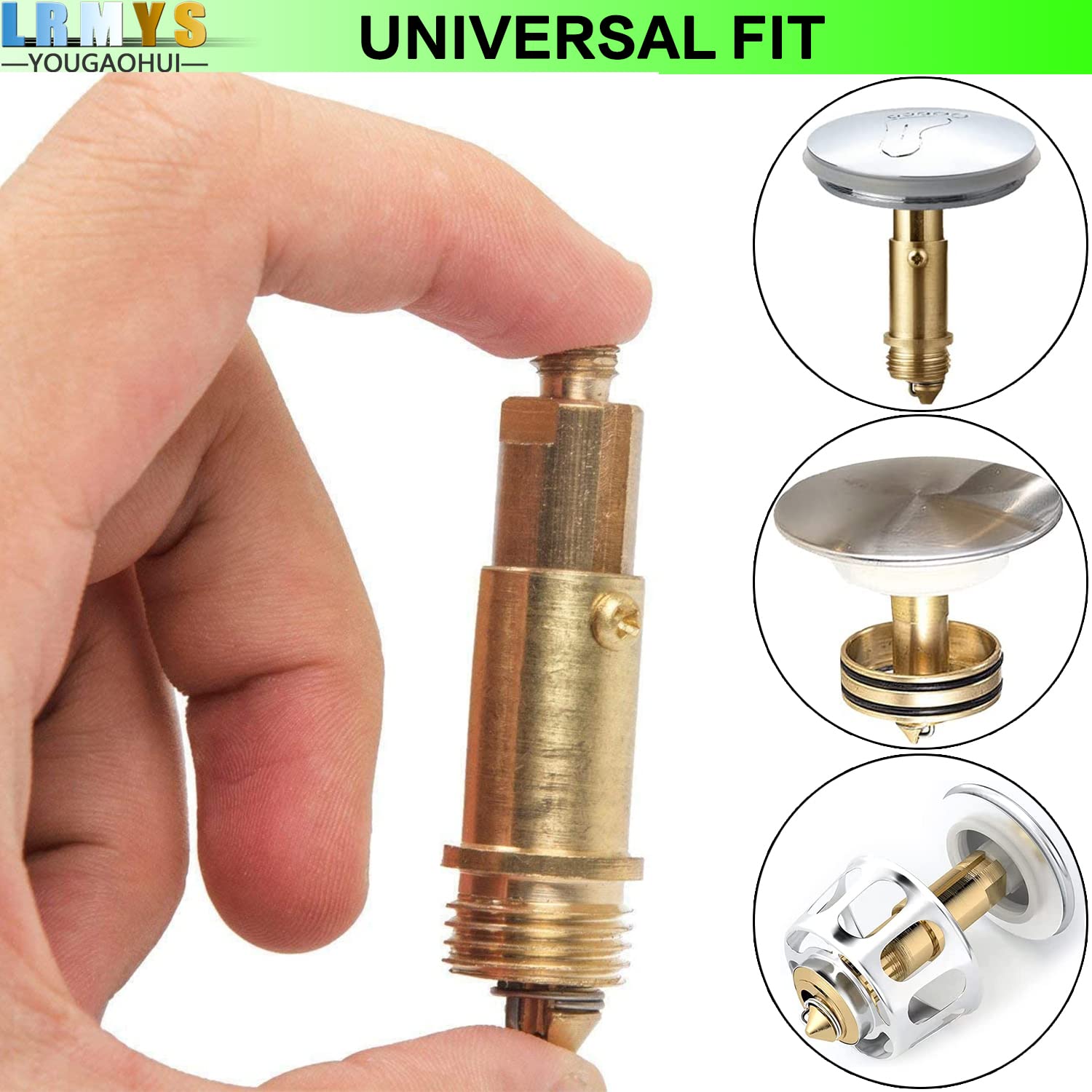 Clip Pop-up De Rechange Pour Lavabo De Salle De Bain, Boulon