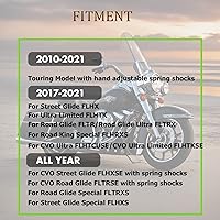 Vista 4 de 08-23 Kit de eslabones de bajada de 1 pulgada para Harley Davidson Touring Street+Glide Road+Glide Ultra+Limited Special CVO 2017-2021 (cromado)