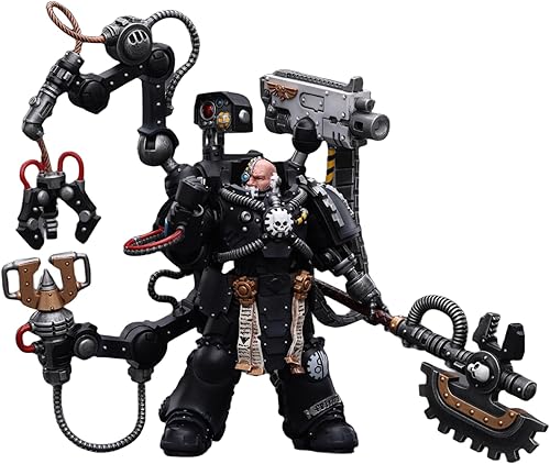 Miniatura 5 de HiPlay JoyToy Warhammer 40K Figura coleccionable Iron Hands lron Father Feirros Figura de acción a escala 118 JT7530 (Feirros)
