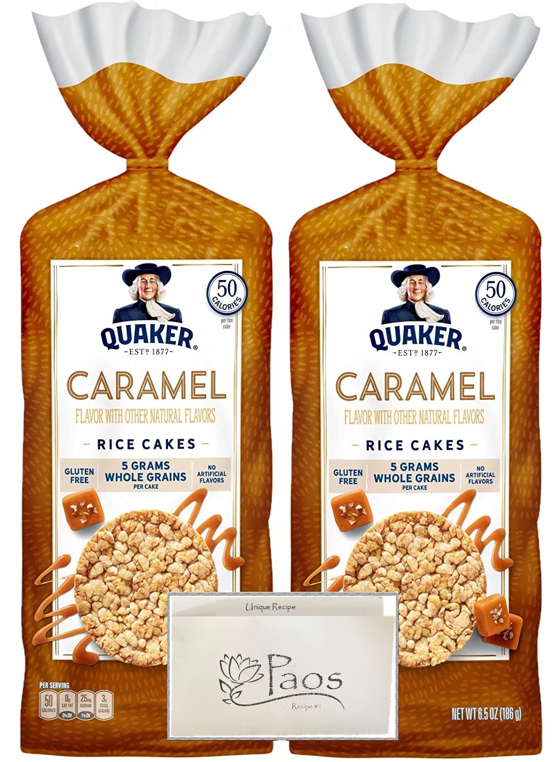 Quaker Rice Cakes Bundle with Recipe Card(s) Several